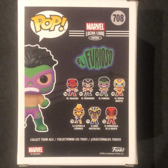 Marvel Funko Lucha libre edition El Furioso #708 - Picture 4 of 6